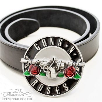 Guns N' Roses – колан с изкуствена(естествена) кожа