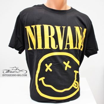 NIRVANA-тениска 100% памук