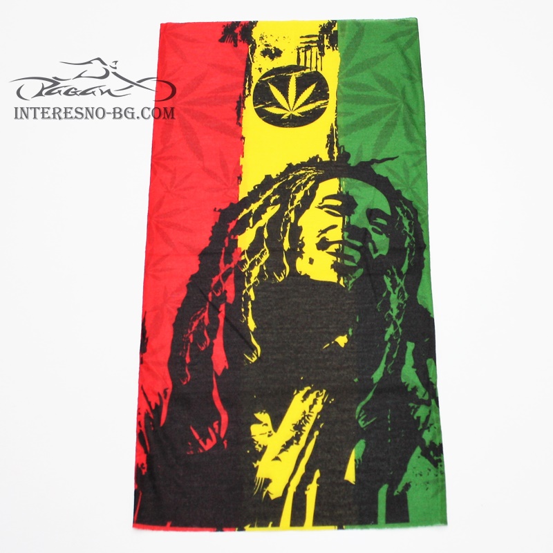 Мултифункционална кърпа за глава-Bob Marley