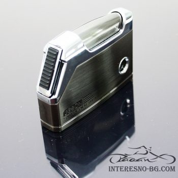 Оригинална газова запалка JOBON с 2 пламъка(gray)
