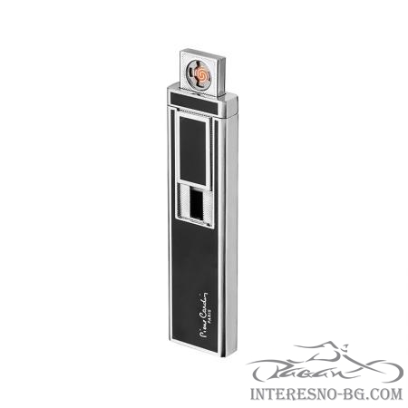 Елегантна USB запалка PIERRE CARDIN(silver/black)