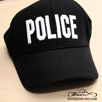 Шапка с козирка-Police