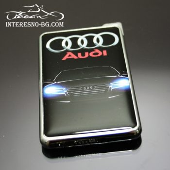 Тънка, метална запалка AUDI