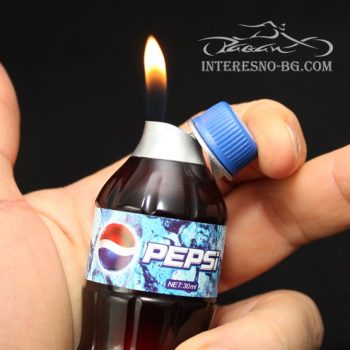 Забавна газова запалка – мини бутилка Pepsi