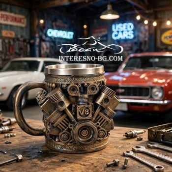Халба за бира V8 Двигател