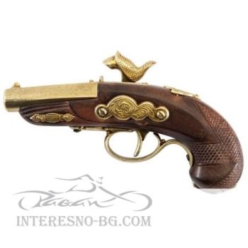 Декоративен ретро пистолет DERRINGER (реплика).